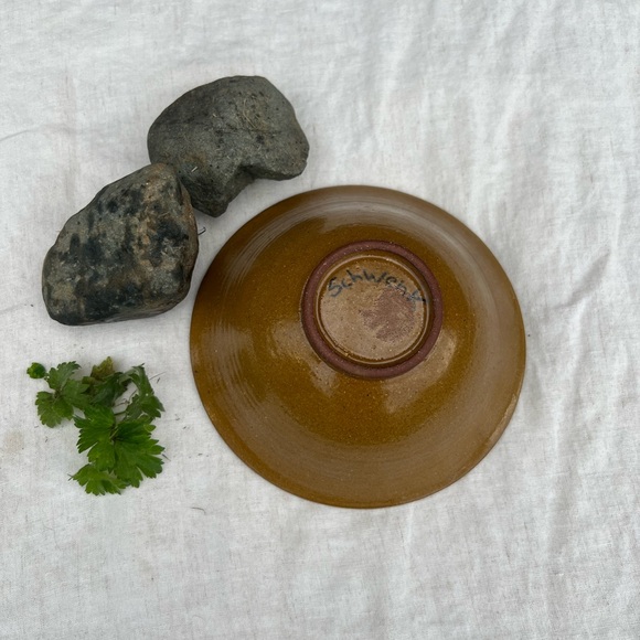 Schwenk Vintage Vase Louise & Adolph Studio Pottery Modernist - Picture 3 of 5